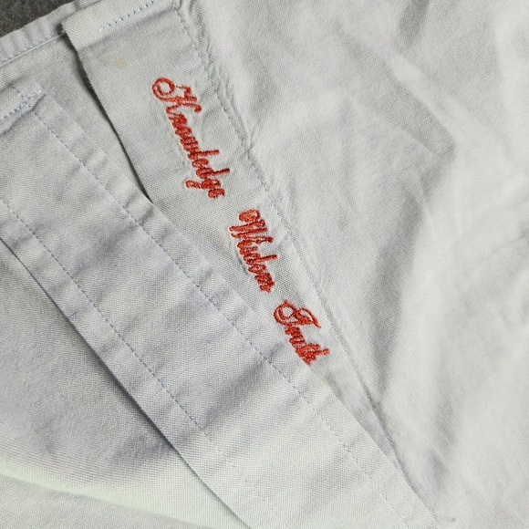 Robert Graham Freshly Laundered Shirt Sz XXL Light Blue Long Sleeve Button Up - Picture 8 of 12